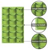 WHATWEARS Hanging Planting Grow Bags, 18 Pockets Hanging Vertical Wall
