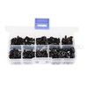 BinifiMux M4 Flat Head Screws and Hex Nuts Phillips, Countersunk