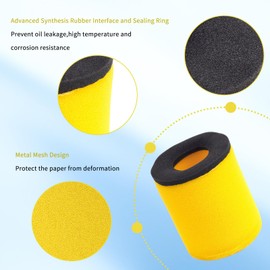 AHL Air Filter 13780-03G00 13780-07G00 13791-03G00 Cleaner for Suzuki LTA400 Eiger 400 2x4 Auto 2003-2007/ LTA400 Eiger Auto 2002-2007/LTA400 KingQuad 400 2008-2012