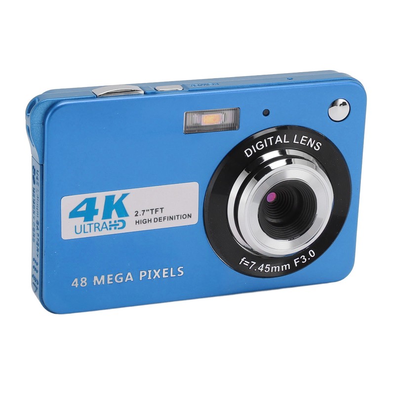 4K Digital Camera 48MP HD 2.7 Inch Screen 8X Zoom