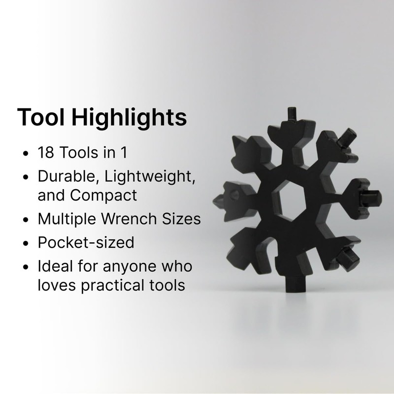 Domira Keyring Multi Tool – Mini Pocket Screwdriver Set with