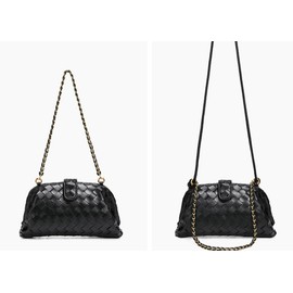 Molodo Woven Bags for Women Shoulder Bag PU Leather Handwoven Crossbody Bag Satchel Woven Purses 2025