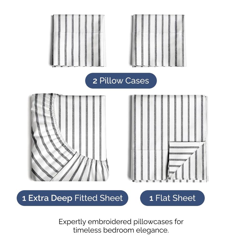 CGK Unlimited Extra Deep Twin Sheet Set - 4 Piece