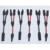 LiuBaiWuQuStars 6pcs mc4 y connectors, Solar Y Branch Connectors Extra