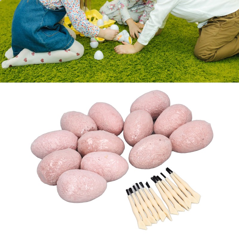 12 Set Dinosaur Egg Dig Kit Dinosaur Egg Excavation Kit
