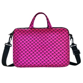 17.3-Inch Laptop Shoulder Carrying Bag Case Sleeve For 17" 17.3 inch HP DELL (Purple)