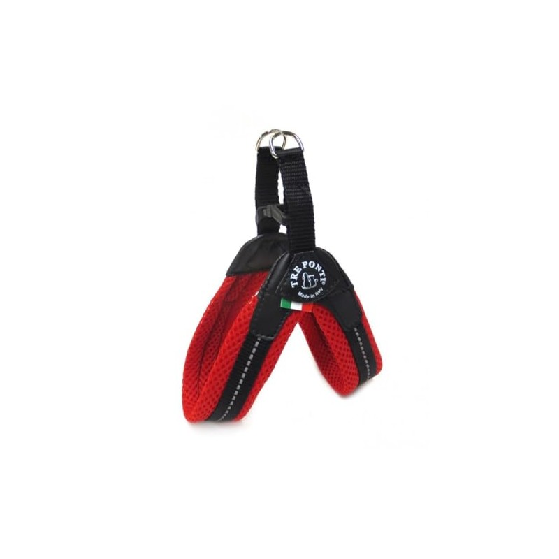 Tre Ponti - Fibbia, small dog mesh harness., 2,5 cm