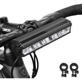 Kmow Luz Bicicleta Led Recargable 6000 Lúmenes 10000mah Ipx6