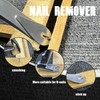 TUMAX 10'' Nail Puller Cats Paw Pry Bar, High-Carbon Steel