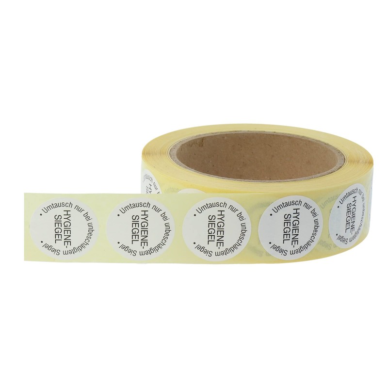 Labelident Sealing Labels Diameter 30 mm - Hygiene Seal -