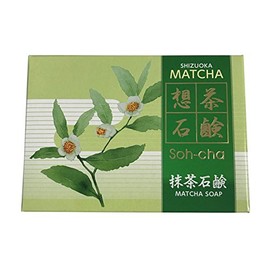 From S Soap, Matcha Green Tea (with Whipping Net), 2.8 oz (80 g)