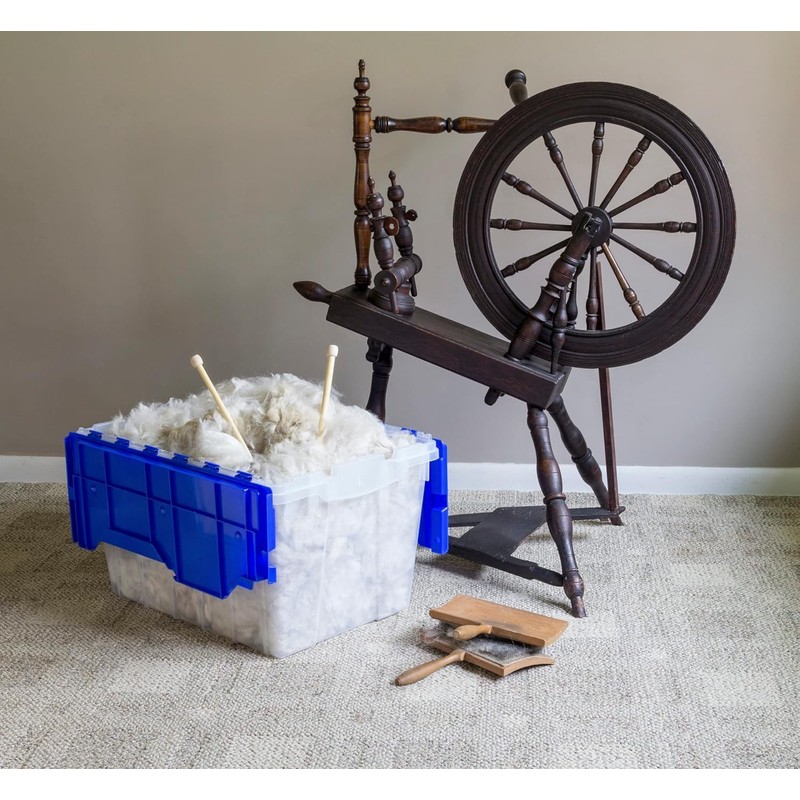 Akro-Mils KeepBox 12 Gallon Storage Container, Nesting and Stackable Plastic