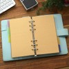 TSUKURIRO Craft B6 Bible Size Organizer, Refill, 6 Holes, Ring,
