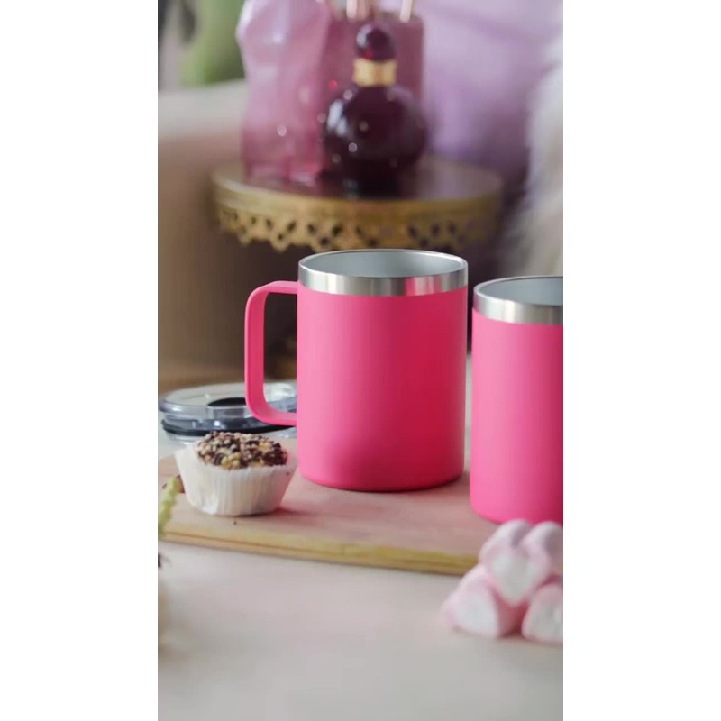 Taza Para Café - Doble Capa Antiderrame Multifuncional 12oz