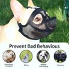 JOYPAWS Short Snout Dog Muzzle, French Bulldog Muzzle with Tongue