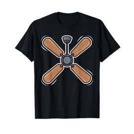 No visible text detected Funny Ceiling Fan Art for Home T-Shirt