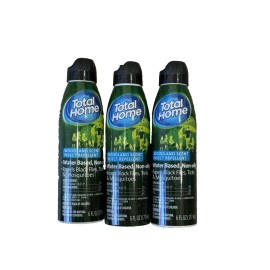 Total Home (Lot of 3)   !! Total Home Woodland Scent Insect Repellent. 6.oz Each #400
