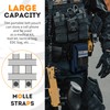 bvya 2 Pack Tactical EDC Pouches, Multi-Purpose Utility Tool Pocket