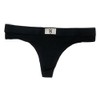 Victoria's Secret Logo Cotton Thong Panty (US, Alpha, Medium, Regular,