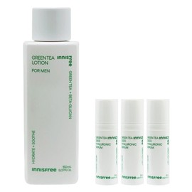 Innisfree 이니스프리 그린티 로션 포맨+(그린티 세럼15mlx3개 증정) Innisfree Green Tea Lotion for Men + (Free Green Tea Serum 15ml x 3)