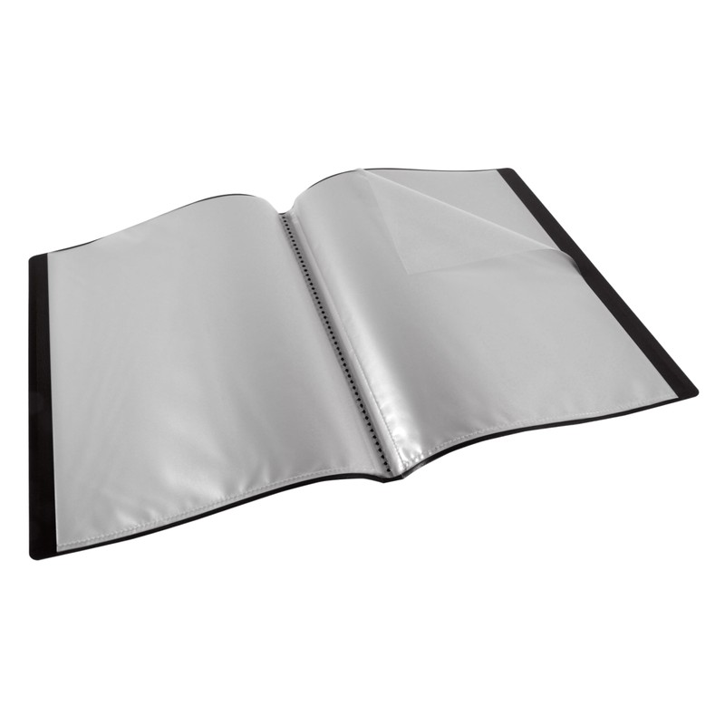 Viquel 20 Pocket A4 Polypropylene Black