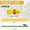 Sintuff 36 Pcs Heavy Duty Tree Stake Kits Stake and