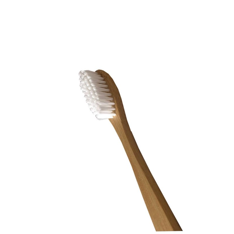 Gatuida 4pcs Biodegradable Bamboo Toothbrushes with Ergonomic Handle for Adults