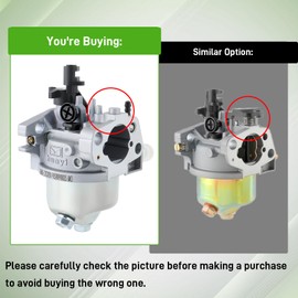 HUAYI 69731 Carburetor Fit for Harbor Freight Predator 173cc 5.5HP Engine for PowerSmart 170cc DB2321SR Lawn Mower RV170 RV170-S Push Mower Engine Carb with Spark Plug Air Filter