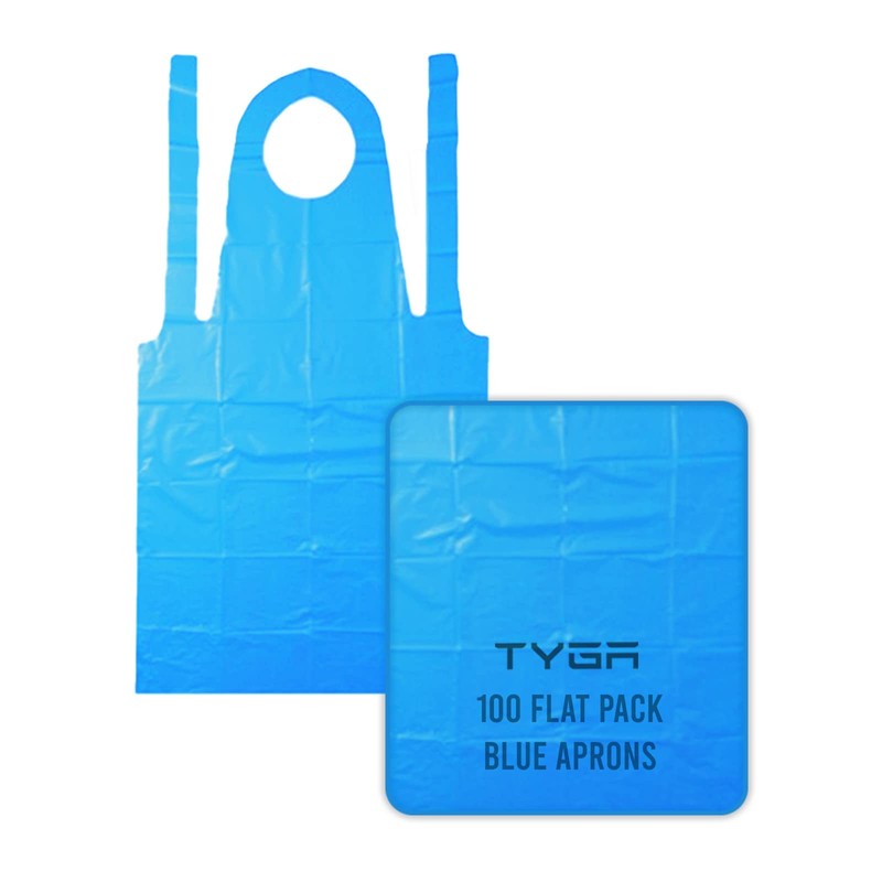TYGA Store | Disposable Polythene Aprons, PPE Aprons Disposable -