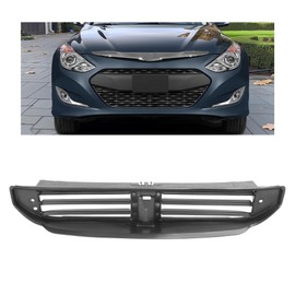 KUAFU Lower Active Grille Compatible with 2011-2015 Hyundai Sonata Hybrid 4-Door Replacement for 863814R000 Plastic Black