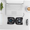 SHINEOFI Notebook Cooler Portable Cooling Laptop Stand Computer