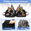GRAOSO Patch Display Case, Patch Board Storage Bag, 4 Flexible