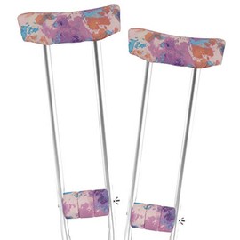 Crutch Underarm Crutch Pad and Hand Grip Covers Padding Washable Covers Crutch Cover Universal Underarm Padded Forearm Padding for Walking Arm Crutches Cushions Underarm Crutch Covers 01