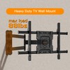 33’’ Extension Long Arm Single Stud Corner TV Mount, Full