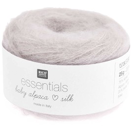 Rico Essentials Baby Alpaca Loves Silk 001 Nature