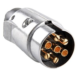 Trailer Plug 7–Pin Metal Car Trailer Connector