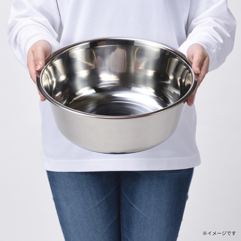 Takagi 18-8 Stainless Steel Washtub, 11.8 inches (30 cm), 7