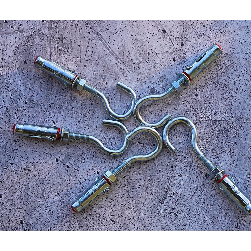 ABAZO Set of Heavy Duty Anchors Heavy Duty Dowels Wedge