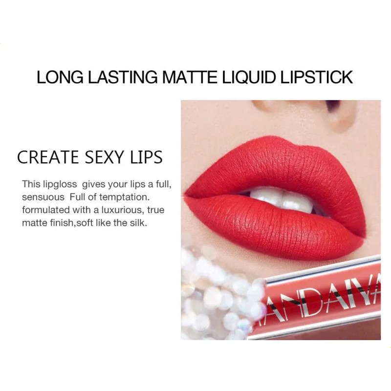 Set 6 Labiales Líquidos Lipstick Set