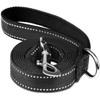 Dog Leash 6 FT, Double Sided Reflective Dog Leash with