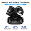 AI Translation Earbuds Real Time, 3-in-1 Translator Earbuds 144 Languages,