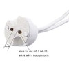 Mr16 Socket,10 Pack 2 Pin Halogen Mr16 Lamp Holder Gu5.3