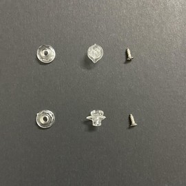 Universal 2 Pairs 4MM Helmet Visor Pins, Anti Fog Insert Pins Compatible with AGV, SHOEI, GXT, ARAI,BELL, SEDICI, HJC,ETC Helmet Visors(PIN 1)