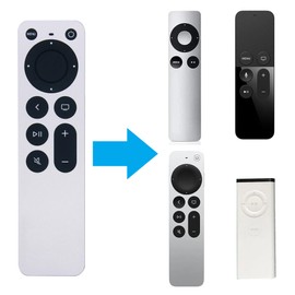 New Replacement Remote Control for Apple TV, Apple TV Remote Control Compatible with Apple 1, 2, 3, 4, 5 Generation and Apple TV 4K