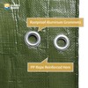 GUARD SHIELD Tarp Green Tarps Heavy Duty Waterproof 12x20 Feet
