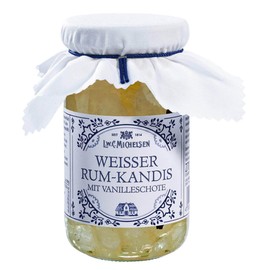 L.W.C. Michelsen - Country House White Rum Candy with Vanilla Bean (270 g) | White Candies Inlaid in Jamaica Rum | for Tea Lovers | A Glass of Pure Naturalness