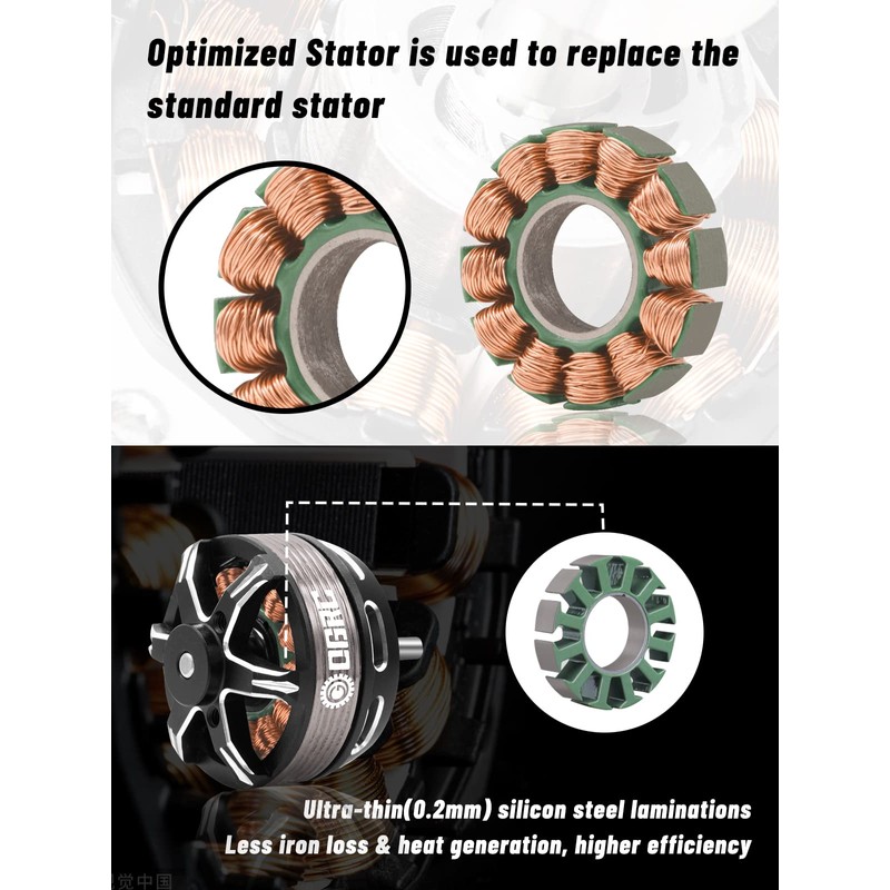 OGRC C2822 Outrunner Brushless Motor 1400KV RC Models Brushless Motor