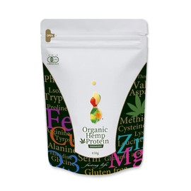 オーガニック ヘンププロテイン マナワ MANAWA 450g 無添加 有機JAS認証取得 粉末タイプ 非加熱 ミネラル 食物繊維 BCAA アミノ酸