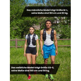 Chaleco Trail Running (Black, M-L)