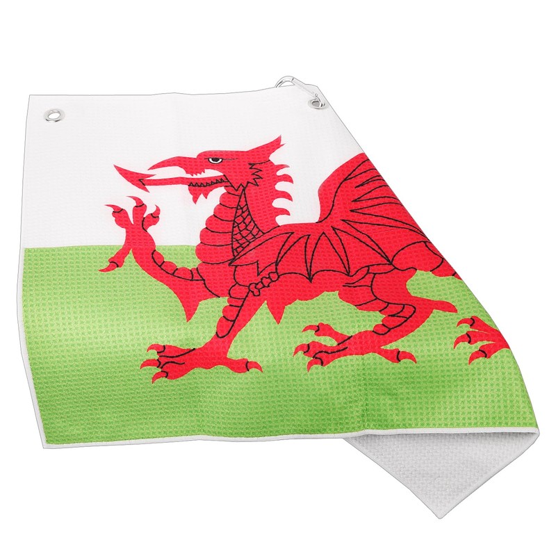 SHABIER United Kingdom Golf Towel Golf Microfiber Waffle Pattern Golf